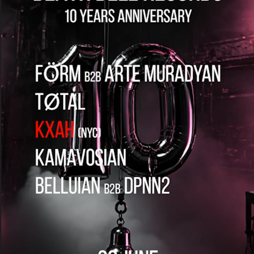 DEATH BELL RECORDS 10TH ANNIVERSARY